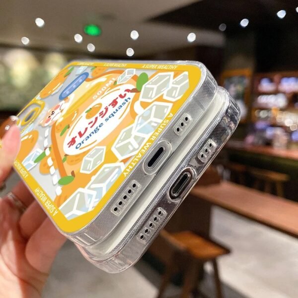 เคส iPhone แบบป้องกันกล้องสำหรับ for iPhone 14 Pro ลาย น้ำผลไม้สดใส 2ชิ้น - Image 2