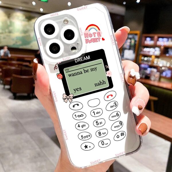 เคส iPhone แบบป้องกันกล้องสำหรับ for iPhone15 Pro MAX ลายมือถือ 2ชิ้น - Image 4