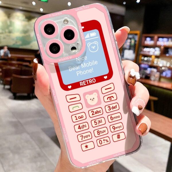 เคส iPhone แบบป้องกันกล้องสำหรับ for iPhone15 Pro MAX ลายมือถือ 2ชิ้น - Image 5