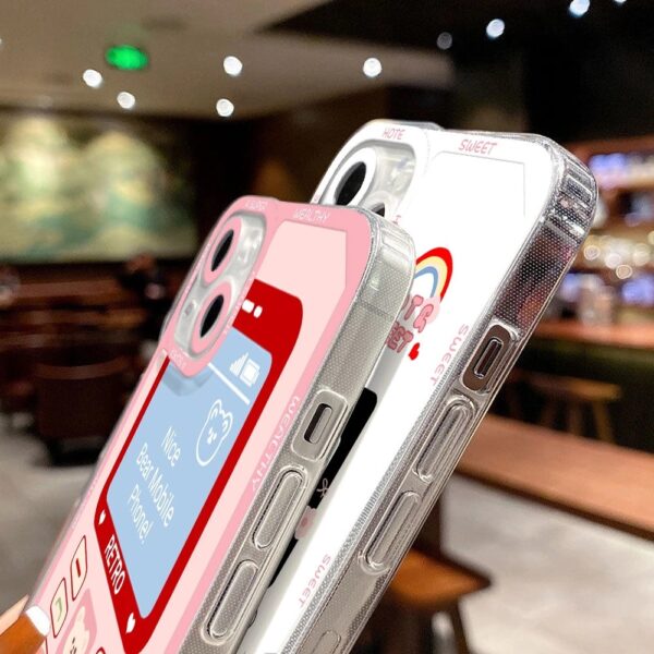 เคส iPhone แบบป้องกันกล้องสำหรับ for iPhone15 Pro MAX ลายมือถือ 2ชิ้น - Image 6