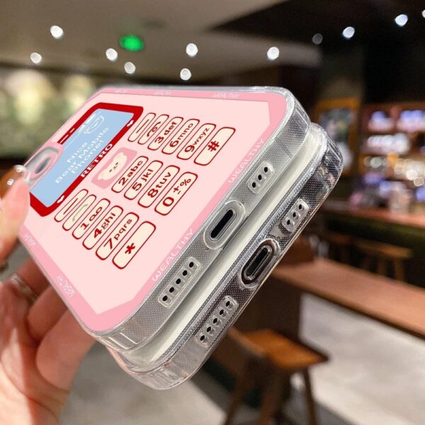 เคส iPhone แบบป้องกันกล้องสำหรับ for iPhone15 Pro MAX ลายมือถือ 2ชิ้น - Image 7