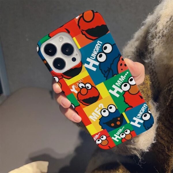เคสแข็ง iPhone แบบป้องกันกล้องสำหรับ for iPhone 14 Pro Max ลาย แฟชั่น เอลโม่ - Image 4