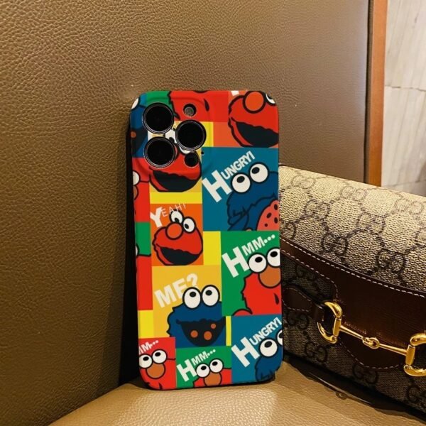 เคสแข็ง iPhone แบบป้องกันกล้องสำหรับ for iPhone 14 Pro Max ลาย แฟชั่น เอลโม่ - Image 5