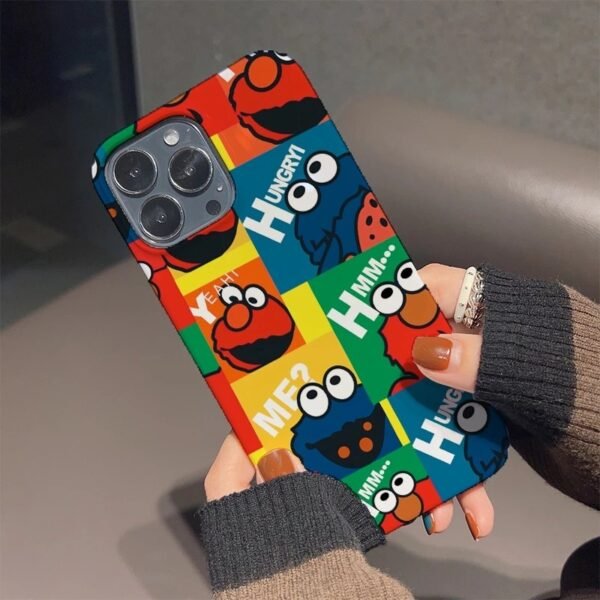 เคสแข็ง iPhone แบบป้องกันกล้องสำหรับ for iPhone 14 Pro Max ลาย แฟชั่น เอลโม่