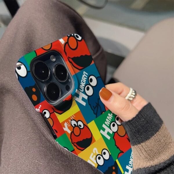 เคสแข็ง iPhone แบบป้องกันกล้องสำหรับ for iPhone 14 Pro Max ลาย แฟชั่น เอลโม่ - Image 8