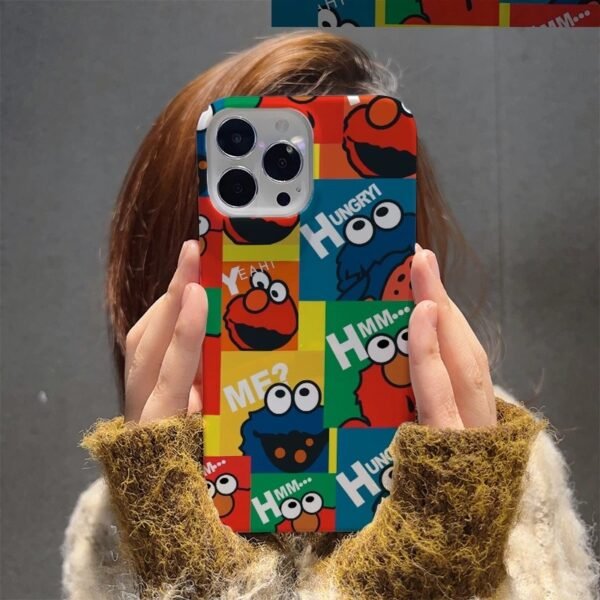 เคสแข็ง iPhone แบบป้องกันกล้องสำหรับ for iPhone 14 Pro Max ลาย แฟชั่น เอลโม่ - Image 9