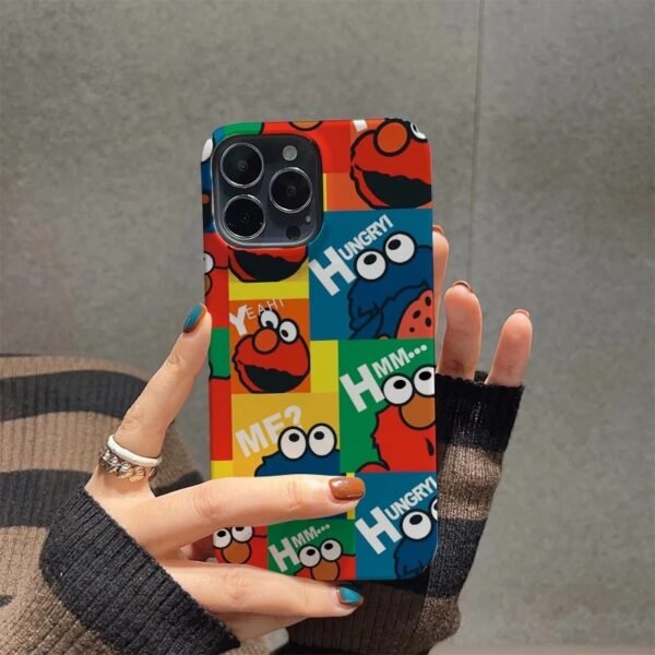เคสแข็ง iPhone แบบป้องกันกล้องสำหรับ for iPhone 14 Pro Max ลาย แฟชั่น เอลโม่ - Image 3