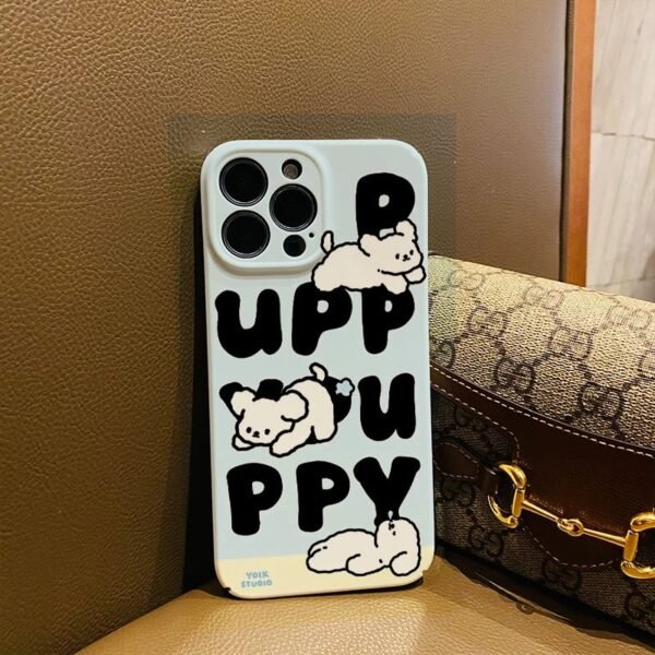 เคสแข็ง iPhone แบบป้องกันกล้องสำหรับ for iPhone 14 Pro Max ลาย ลูกหมา Puppy - Image 2