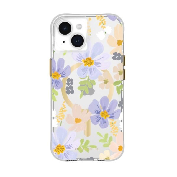 Case-Mate Rifle Paper with MagSafe เคส iPhone 15 - Pastel Marguerite