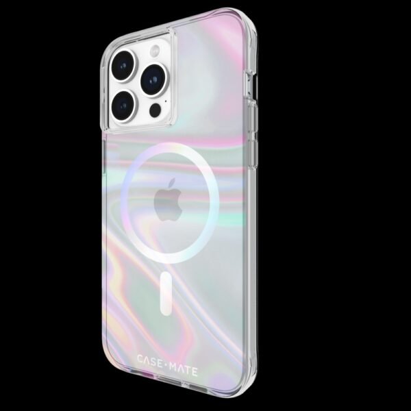 Case-Mate Soap Bubble Iridescent with MagSafe - เคส iPhone 15 Pro Max - Image 3