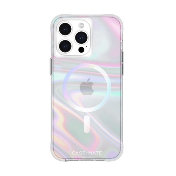 Case-Mate Soap Bubble Iridescent with MagSafe - เคส iPhone 15 Pro Max - Image 5
